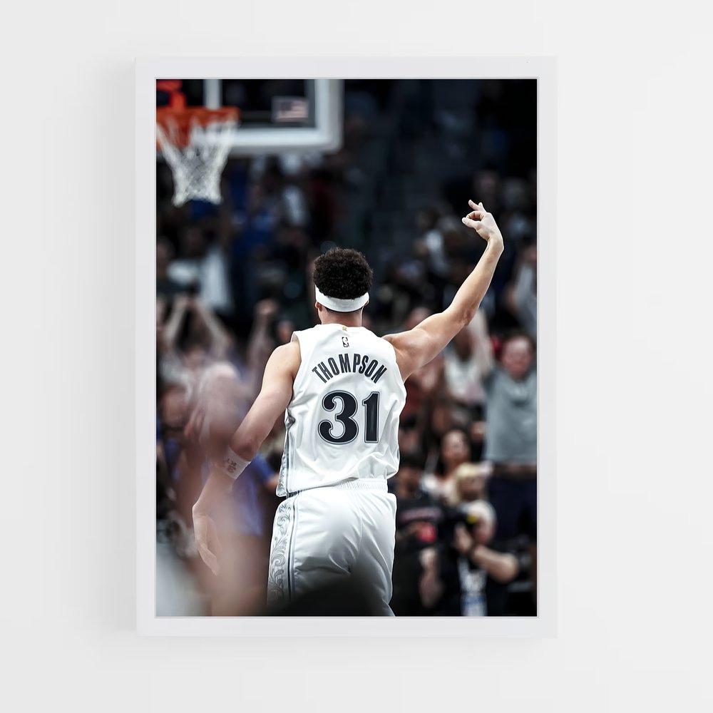 Poster Klay dans la Lumière – affiche Basketball (vue 3)